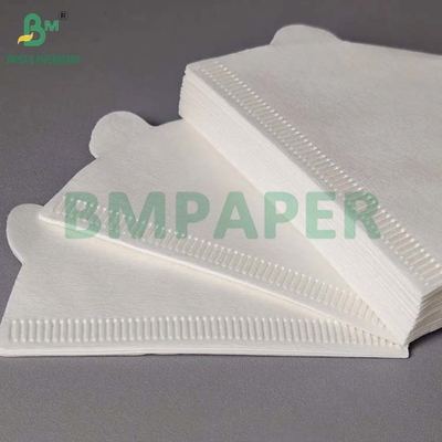 Papier de filtre à café brun naturel non blanchi biodégradable à haute température