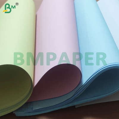 48-80 GSM Papier non carbonique couvert de couleur NCR pour l'impression et l'écriture