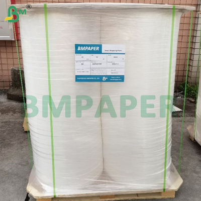 60/120 GSM Rouleau de papier de paille pour boissons aux couleurs personnalisées