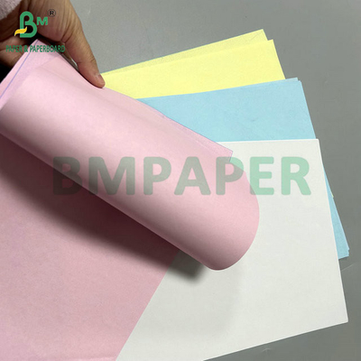 20LB Papier sans carbone multicolore 8 1/2 x 11 1/2 Pour l'impression offset