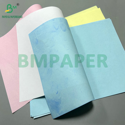 20LB Papier sans carbone multicolore 8 1/2 x 11 1/2 Pour l'impression offset