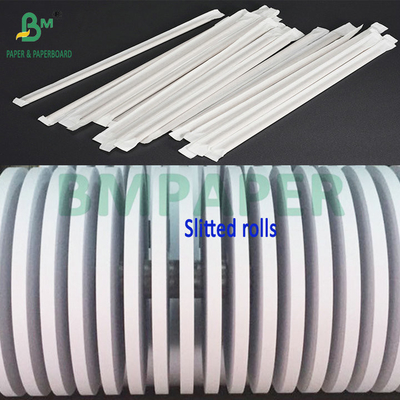 Papier kraft blanc de 32 mm 24 gm pour emballage individuel de paille