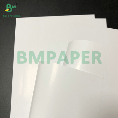 70 gm 75 gm Haut blanc C1S Brillant Haut résistance à l'humidité Papier pour la fabrication d'étiquettes en boîte