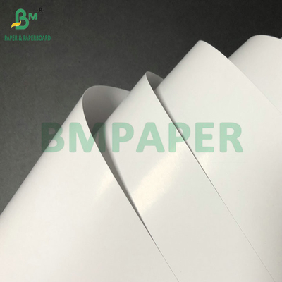 70 gm 75 gm Haut blanc C1S Brillant Haut résistance à l'humidité Papier pour la fabrication d'étiquettes en boîte