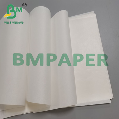 40 g de papier MG Kraft à l'épreuve de la graisse blanchi pour les emballages d'épicerie