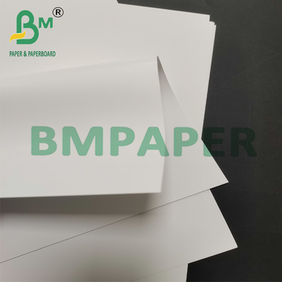 128 grammes de papier d'art double face brillant et mat recouvert 27x34 "pour le magazine