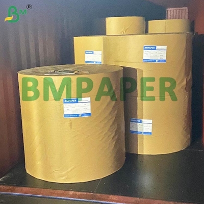 80gm papier kraft marron résistant à l'humidité avec une résistance élevée pour les sacs