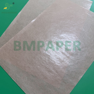 MG Papier kraft à côtes brun naturel non blanchi 50 grammes bobines 800 mm cœur large 76 mm
