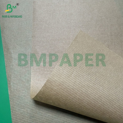 MG Papier kraft à côtes brun naturel non blanchi 50 grammes bobines 800 mm cœur large 76 mm