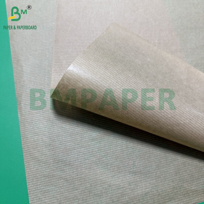 MG Papier kraft à côtes brun naturel non blanchi 50 grammes bobines 800 mm cœur large 76 mm
