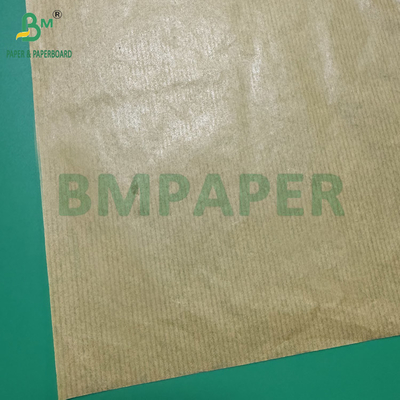 50 g de papier kraft rayé de couleur lisse d' un côté jaune rouge