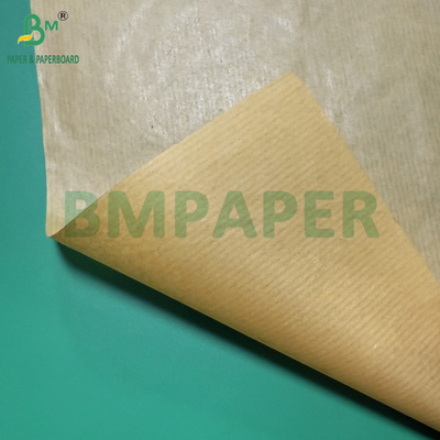 50 g de papier kraft rayé de couleur lisse d' un côté jaune rouge