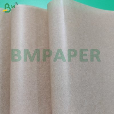 30GSM feuilles de papier brun recouvertes de silicone à double face
