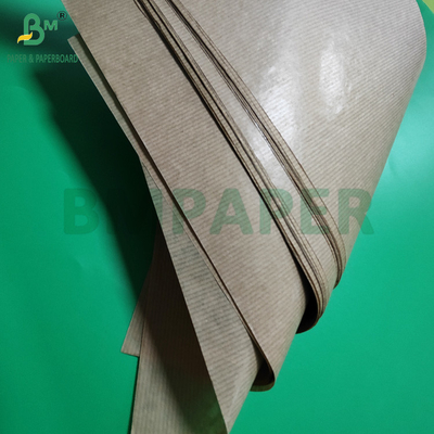 50 g de papier d'emballage kraft pour sacs à grains de café 750 mm 1 côté brillant