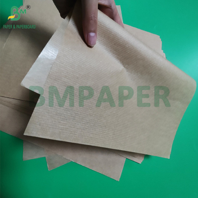 50 g de papier d'emballage kraft pour sacs à grains de café 750 mm 1 côté brillant