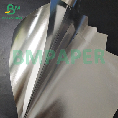 70gm papier métallisé en argent métallisé pour étiquette de bière de résistance humide
