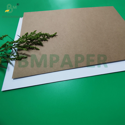 0.7mm 590gm Carton Kraft blanc pour produits électroniques Package 79 x 109cm