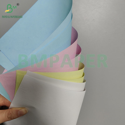 60GSM 75GSM NCR coloré sans carbone CCP Taille de la lettre Fiche CB CFB CF