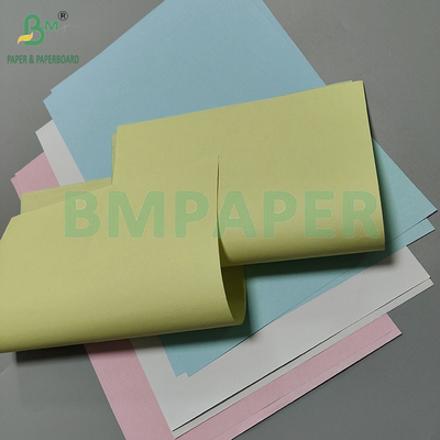 60GSM 75GSM NCR coloré sans carbone CCP Taille de la lettre Fiche CB CFB CF