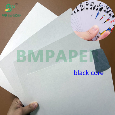 Papeterie de poker à base de noir C2S de 71 cm, rouleau 280 gm, 300 gm