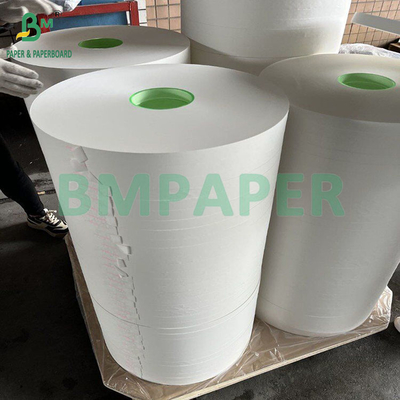24 gm 28 gm Grau alimentaire MG Papier Kraft blanc pour l'emballage Paille 22 mm 28 mm 53 mm