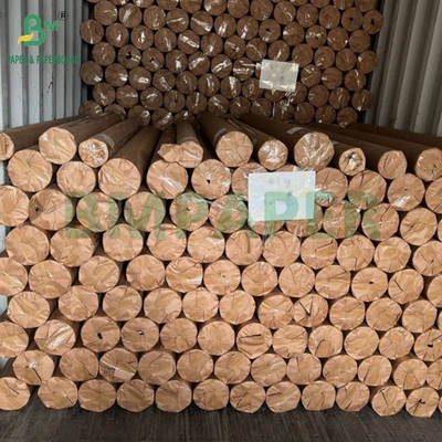 60 grammes de rouleau de papier kraft rayé de haute qualité largeur 762 mm × 200 m 237 m 500 m