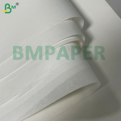 38-50gm Papier résistant à la graisse pour les emballages d'aliments gras Options brun et blanc Kit 3-8, résistant à l'humidité Recyclable