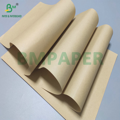 Pâte de bois à haute résistance 60 g 80 g rouleau de papier kraft brun pour sacs en papier