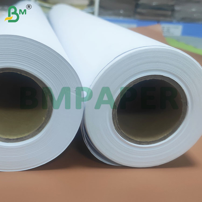20lb blanc bon effet d'impression grand format rouleaux de papier CAD Plotter