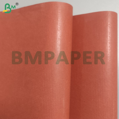 50 grammes de rouleaux de papier kraft à rayures bruns pour emballer des fleurs