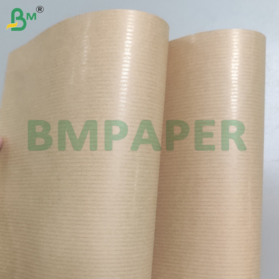 50 grammes de rouleaux de papier kraft à rayures bruns pour emballer des fleurs