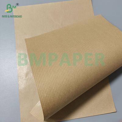 60 grammes de rouleau de papier kraft rayé brun brillant à une face