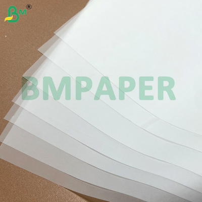 53g 63g Blanc de haute résistance de pureté translucide Tracer du papier de croquis Pour la peinture CAD