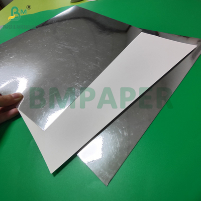 Carton métallisé argenté brillant pour dentifrice 700 x 1000 mm