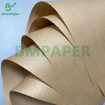 50 gm 60 gm 70 gm 80 gm Haut résistance à l'éclatement MG Brown Ribbed Kraft