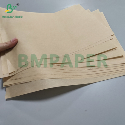 40 grammes de papier au silicium non blanchi à l'épreuve de la graisse pour friteuse à air 40 x 60 cm