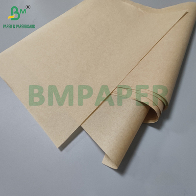 40 grammes de papier au silicium non blanchi à l'épreuve de la graisse pour friteuse à air 40 x 60 cm