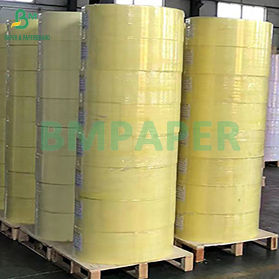 80 grammes CB CFB CF Ruloir de papier de copie sans carbone 242 mm × 12000 m Image bleu