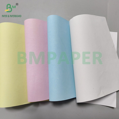 80 grammes CB CFB CF Ruloir de papier de copie sans carbone 242 mm × 12000 m Image bleu