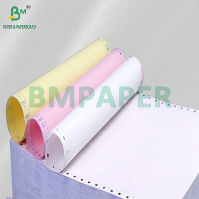 60 grammes CB Blanc CFB CF Bleu Jaune Papier sans carbone Folioles étendues 70x100 cm