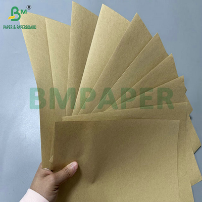 100g 120g papier kraft brun imprimable à double face pour sac d'enveloppe 80cm 90cm bobine