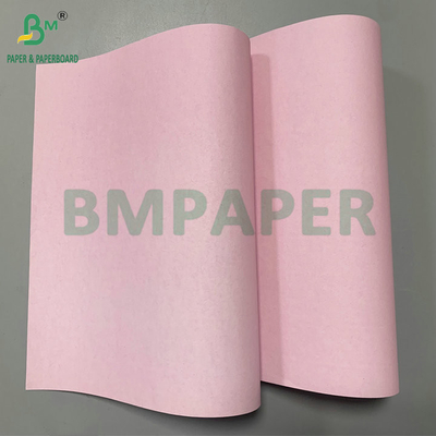 56 gm 60 gm CB CFB CF Blanc bleu rose sans carbone papier à rouleaux 44,5 cm