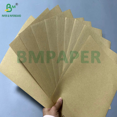 100g 120g papier kraft brun imprimable à double face pour sac d'enveloppe 80cm 90cm bobine