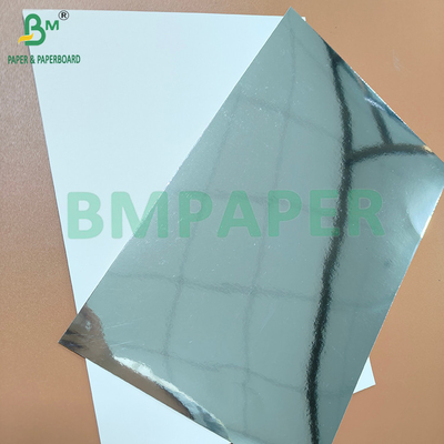 Carton d'emballage brillant revêtu d'argent en PET de 300 gm à 425 gm