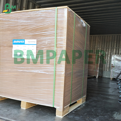 40 - 80 gm MG Brown Ribbed Kraft Paper approuvé par la FDA pour les emballages alimentaires