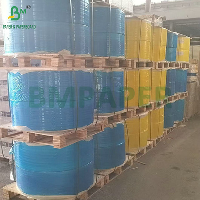 180 grammes 220 grammes Papier de couleur bleu jaune pour l'impression normale 70 x 100 cm