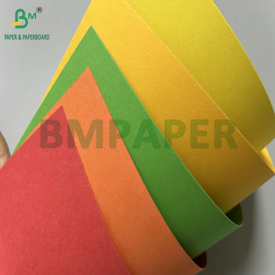 180 grammes 220 grammes Papier de couleur bleu jaune pour l'impression normale 70 x 100 cm