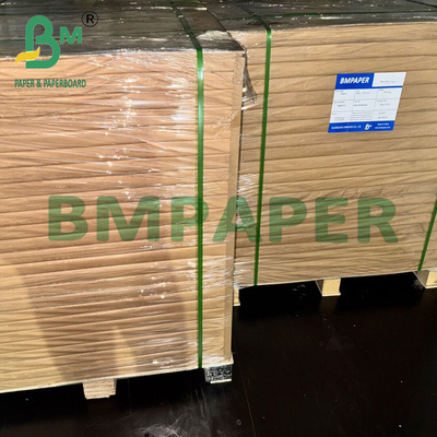 40 gr 60 gr feuilles d'emballage à l'épreuve de l'huile brune de qualité alimentaire pour l'emballage cadeau