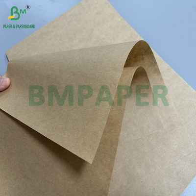 70 grammes 80 grammes de papier kraft de couleur brune pour sacs d'emballage alimentaire 700 mm 800 mm