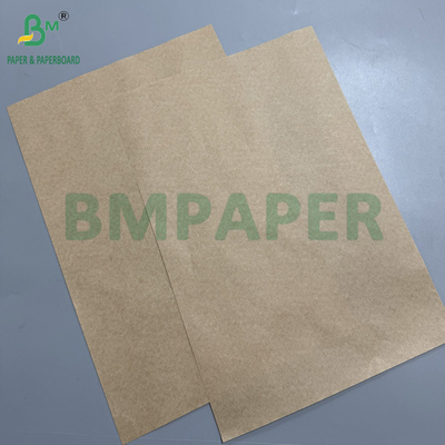 60 grammes de rouleaux de papier à l'épreuve de la graisse en papier kraft brun pour emballage d'aliments frits